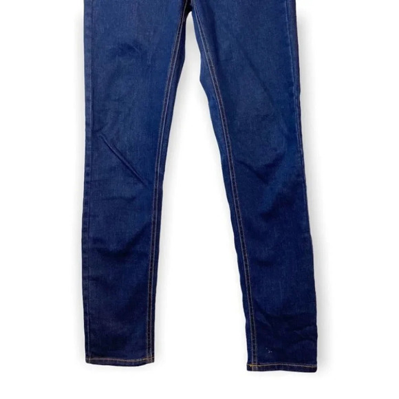 Zara Denim Z1975 Skinny Dark Wash  Blue Jeans 6 - Picture 7 of 10